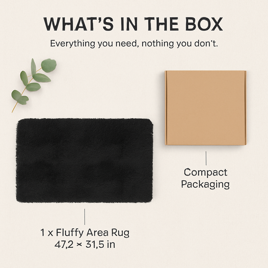 Fluffy Bedroom Rug: Plush Shag for Cozy Floors
