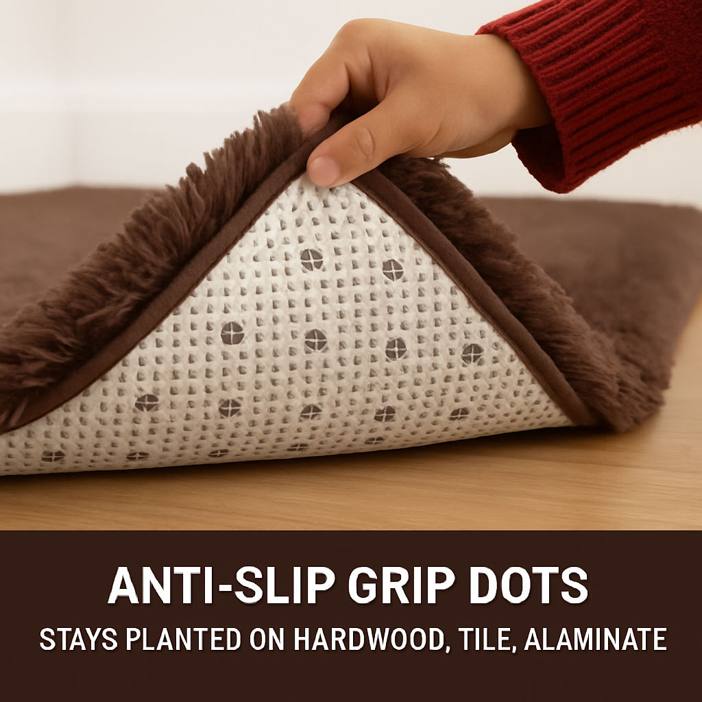 Fluffy Bedroom Rug: Plush Shag for Cozy Floors