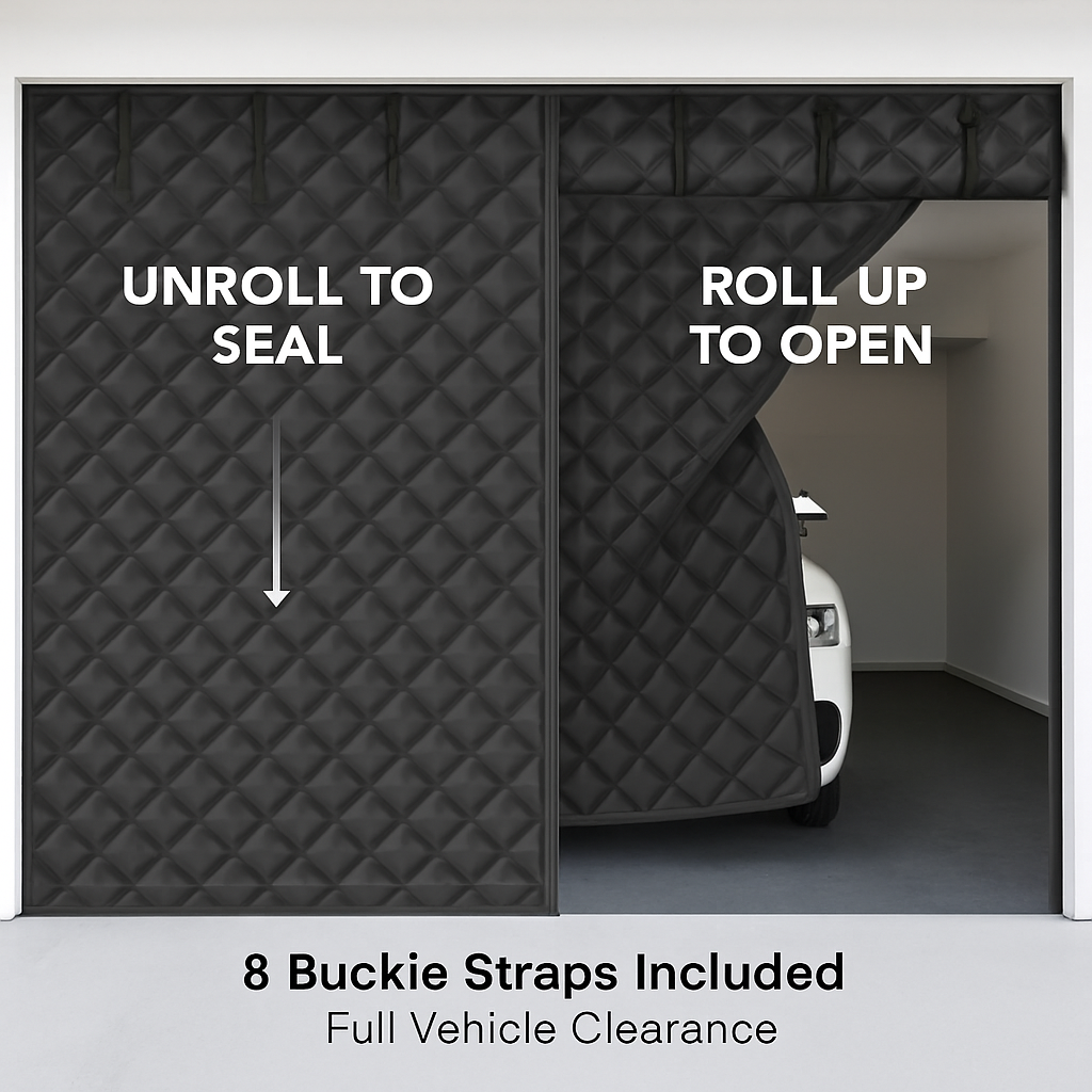 Magnetic Thermal Insulated Garage Door Screen
