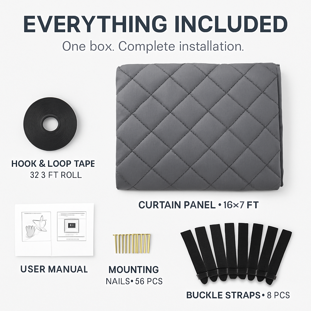 Magnetic Thermal Insulated Garage Door Screen