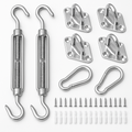 Sun Shade Sail Hardware Kit for Rectangular Sails