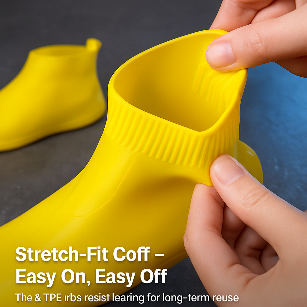 Waterproof Shoe Covers for Rain - Non-Slip Protectors