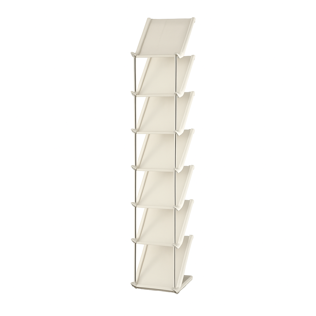 Narrow Vertical Shoe Rack 5 Tier Organizer
