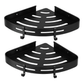 Corner Shower Caddy Shelf, Adhesive Wall Mount Organizer