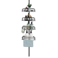 Corner Shower Caddy with Adjustable Shelves