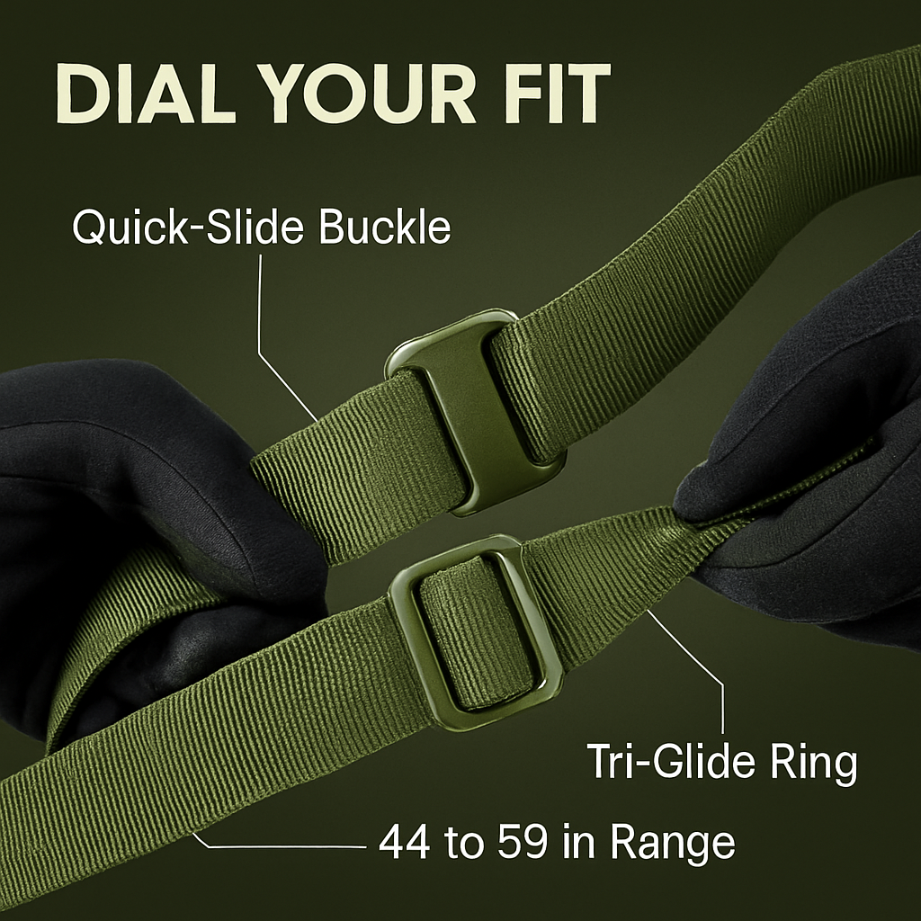 Tactical Shotgun Sling - Adjustable Shoulder Strap