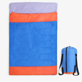3 Person Sleeping Bag: Lightweight, Water-Resistant Outdoor