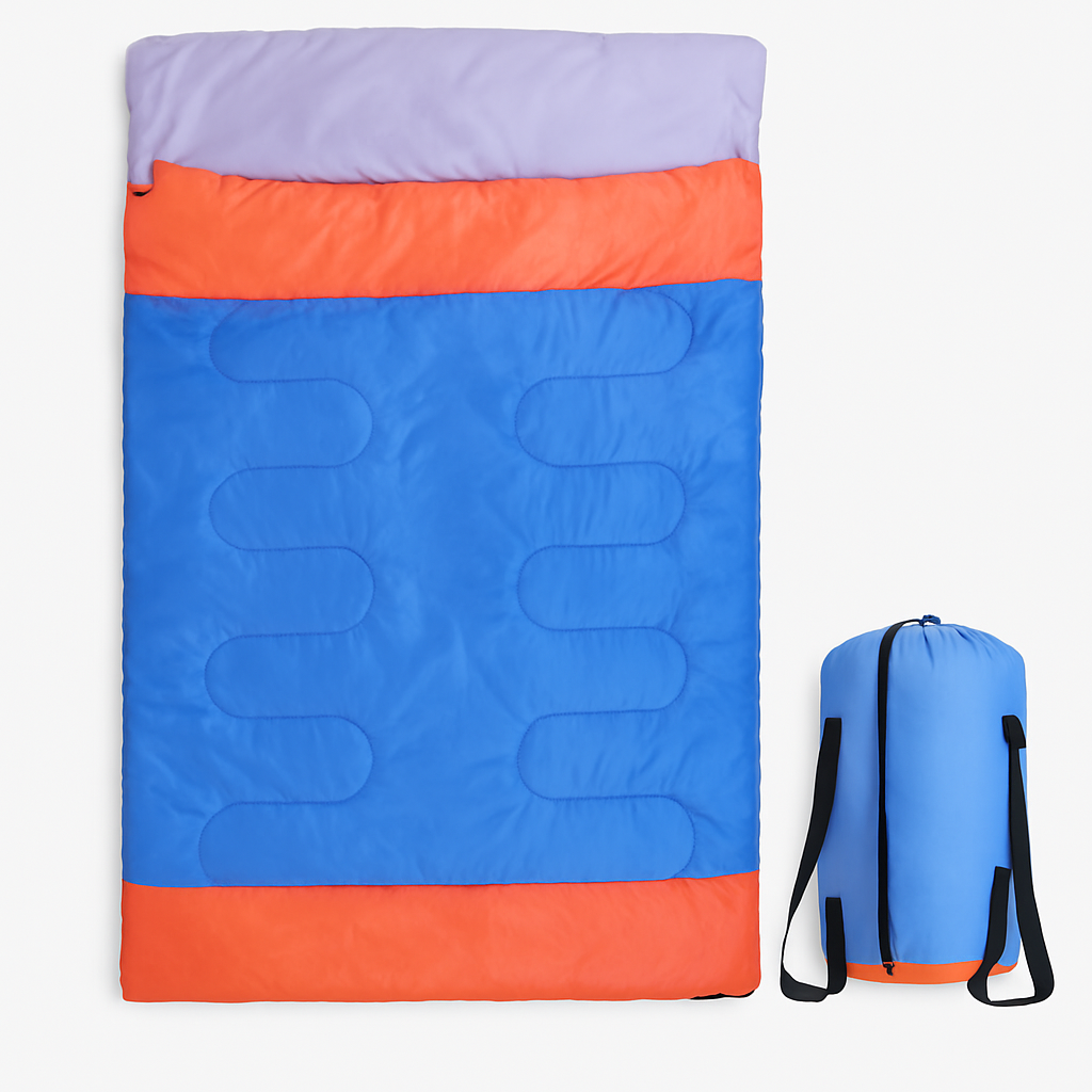 3 Person Sleeping Bag: Lightweight, Water-Resistant Outdoor