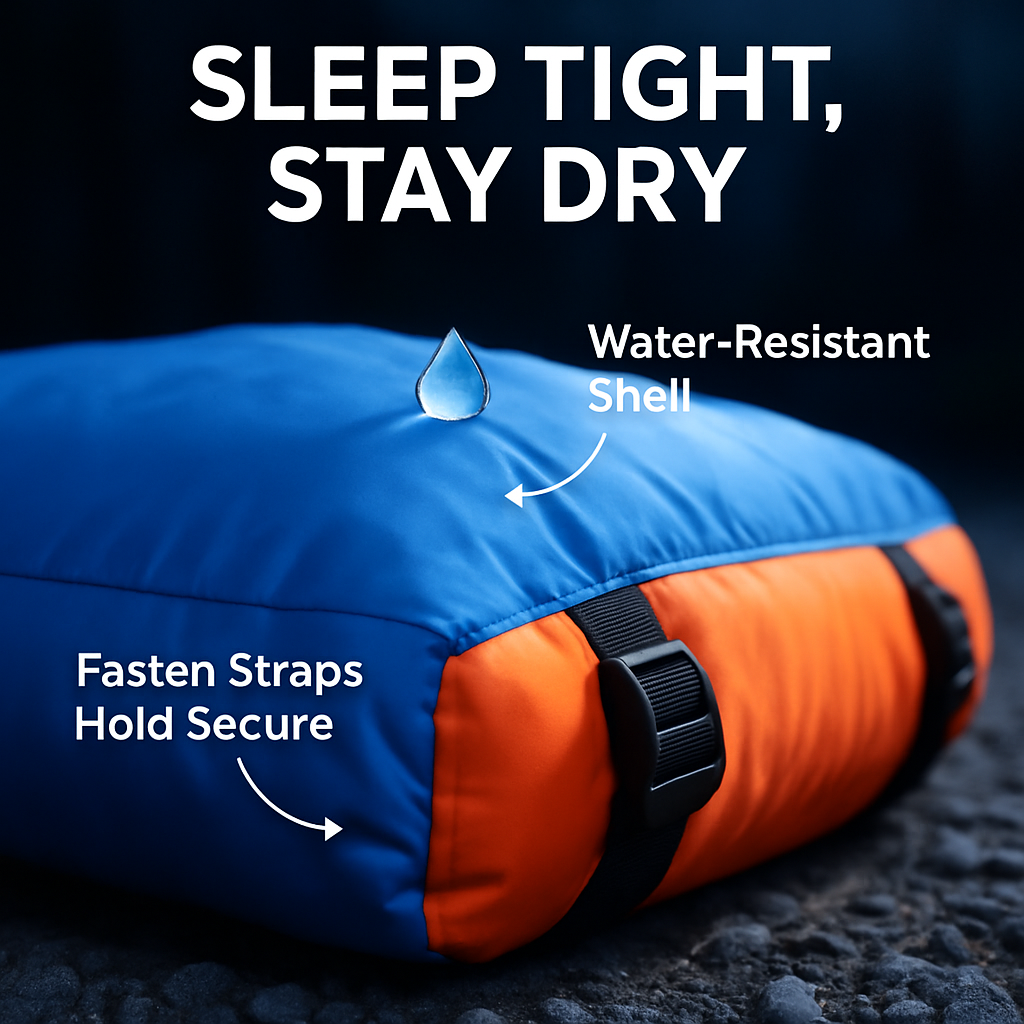 3 Person Sleeping Bag: Lightweight, Water-Resistant Outdoor