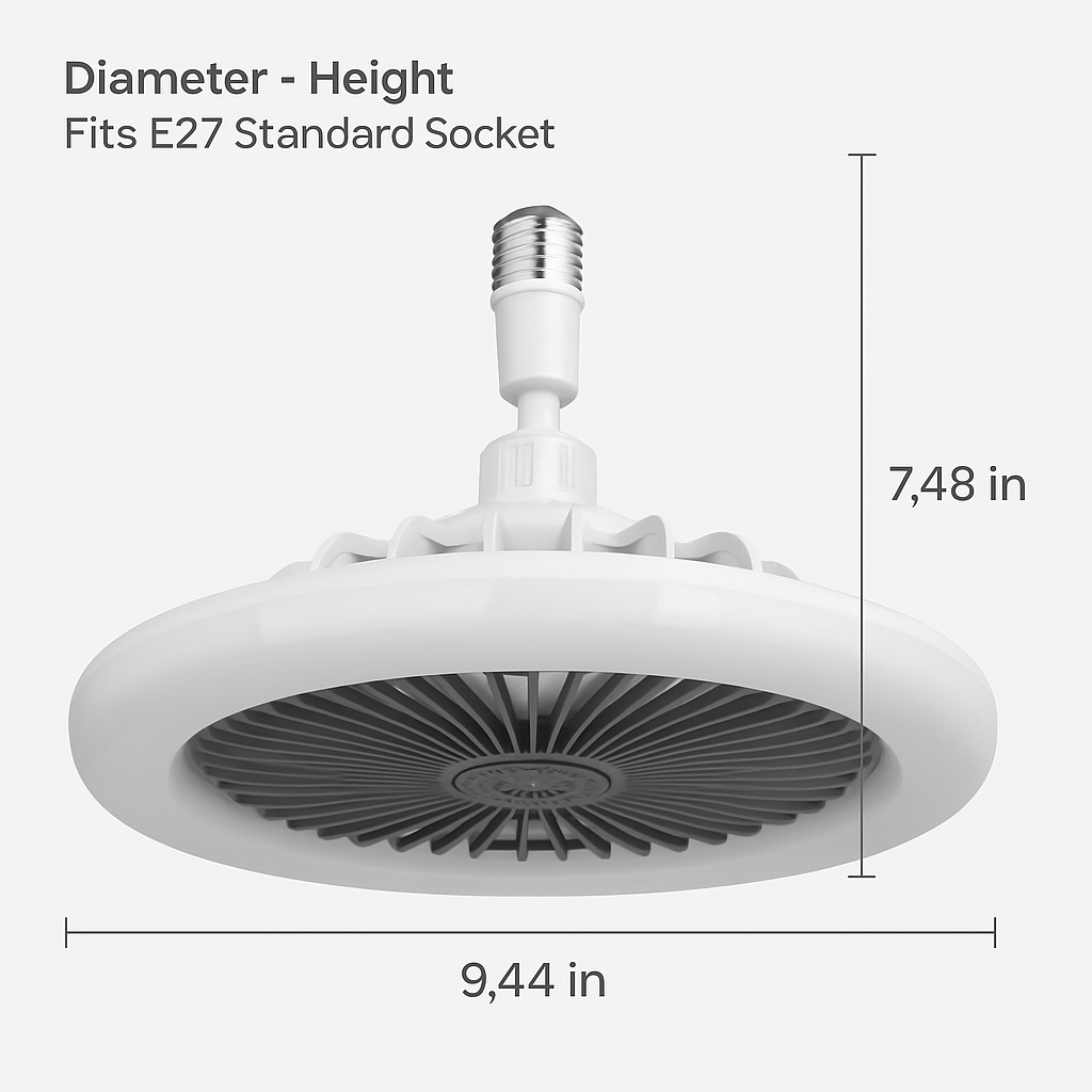 Ceiling Fan with Lights Remote Control Fan Light