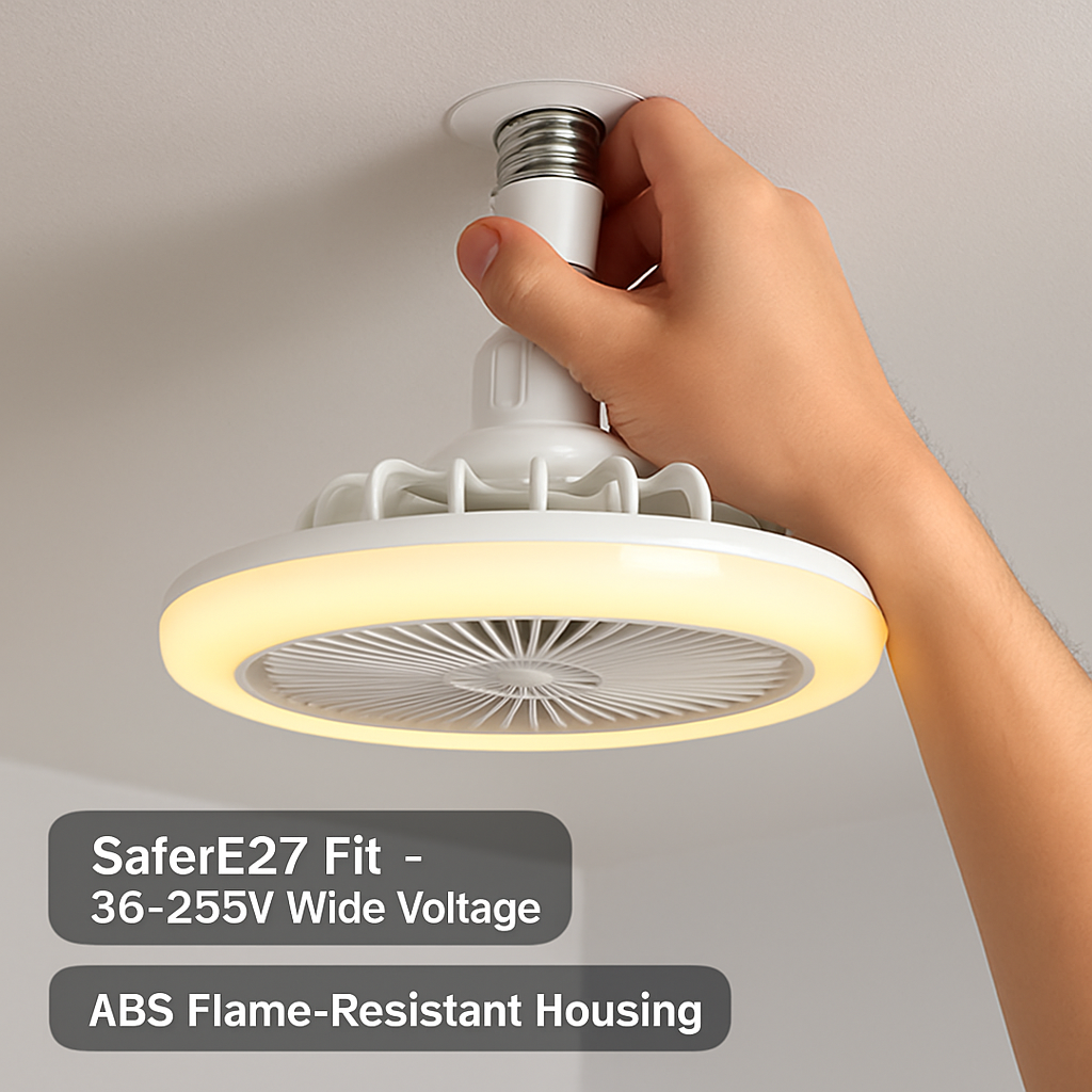 Ceiling Fan with Lights Remote Control Fan Light