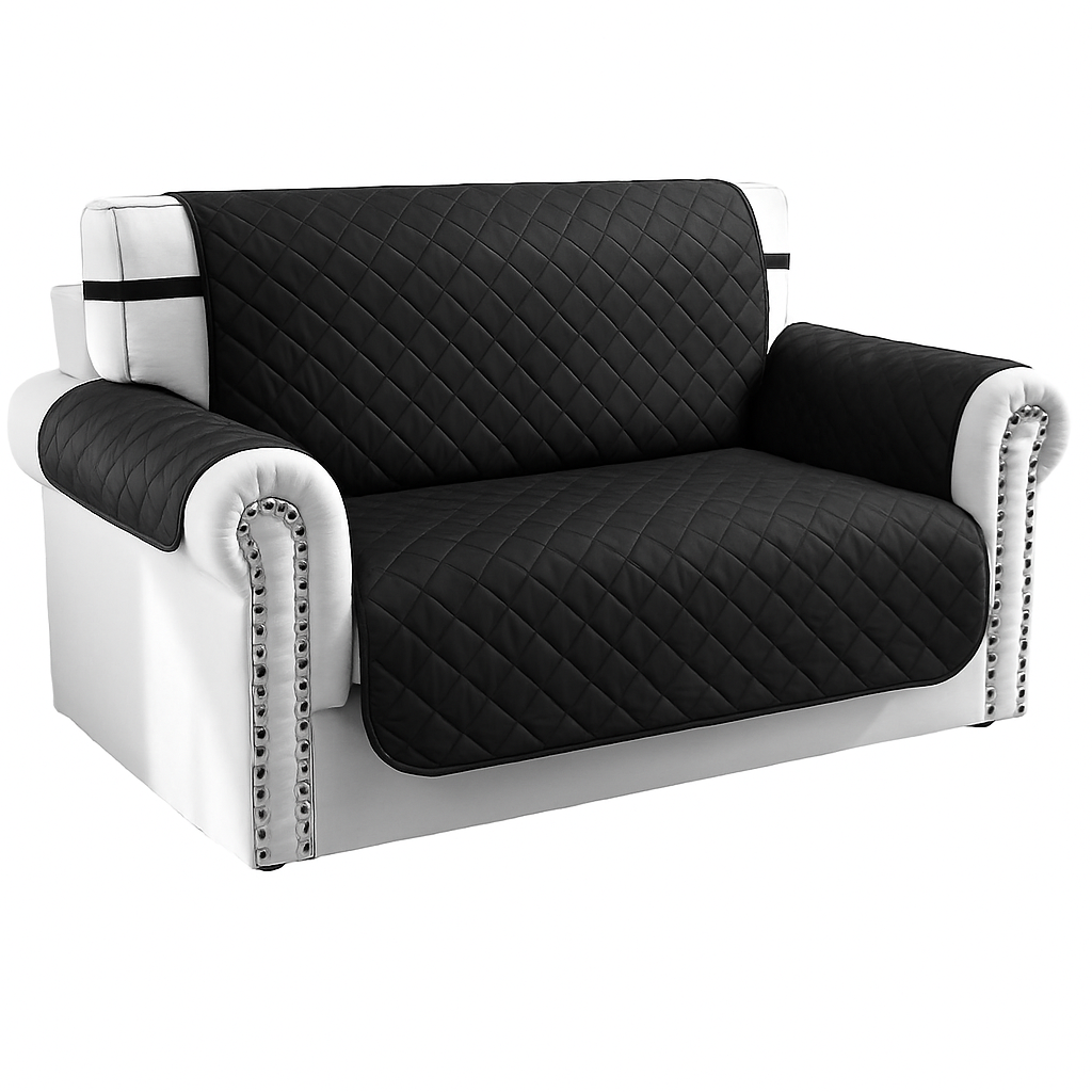 Reversible Sofa Cover for Chair, Loveseat, Sofa