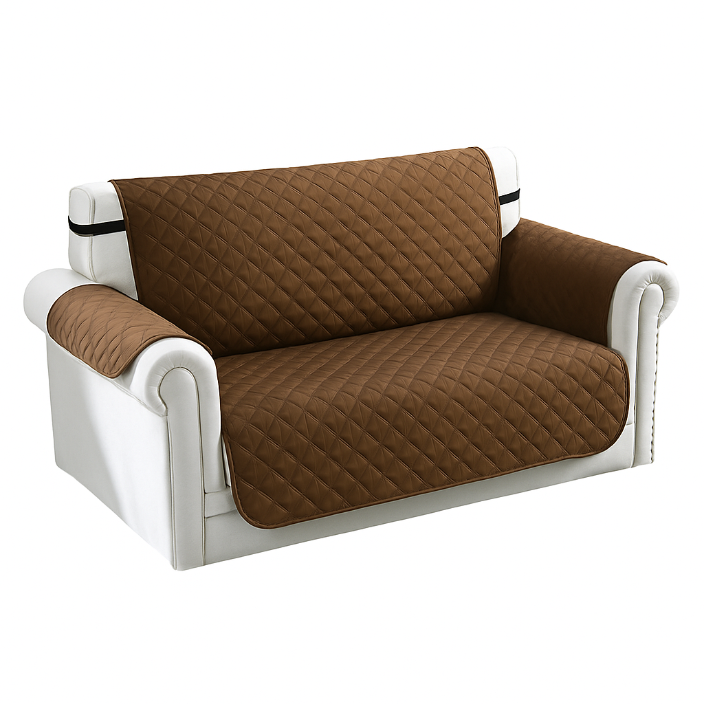 Reversible Sofa Cover for Chair, Loveseat, Sofa