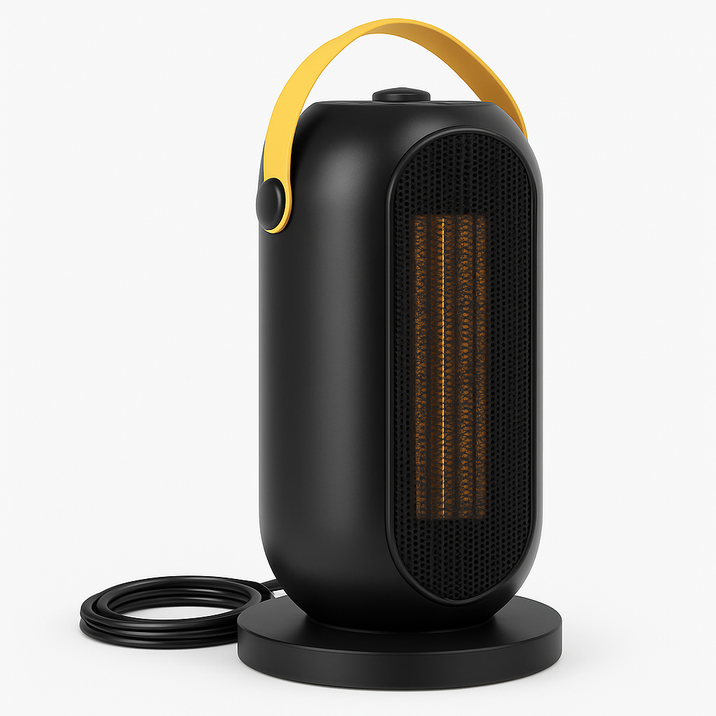 Portable Ceramic Space Heater with Oscillation
