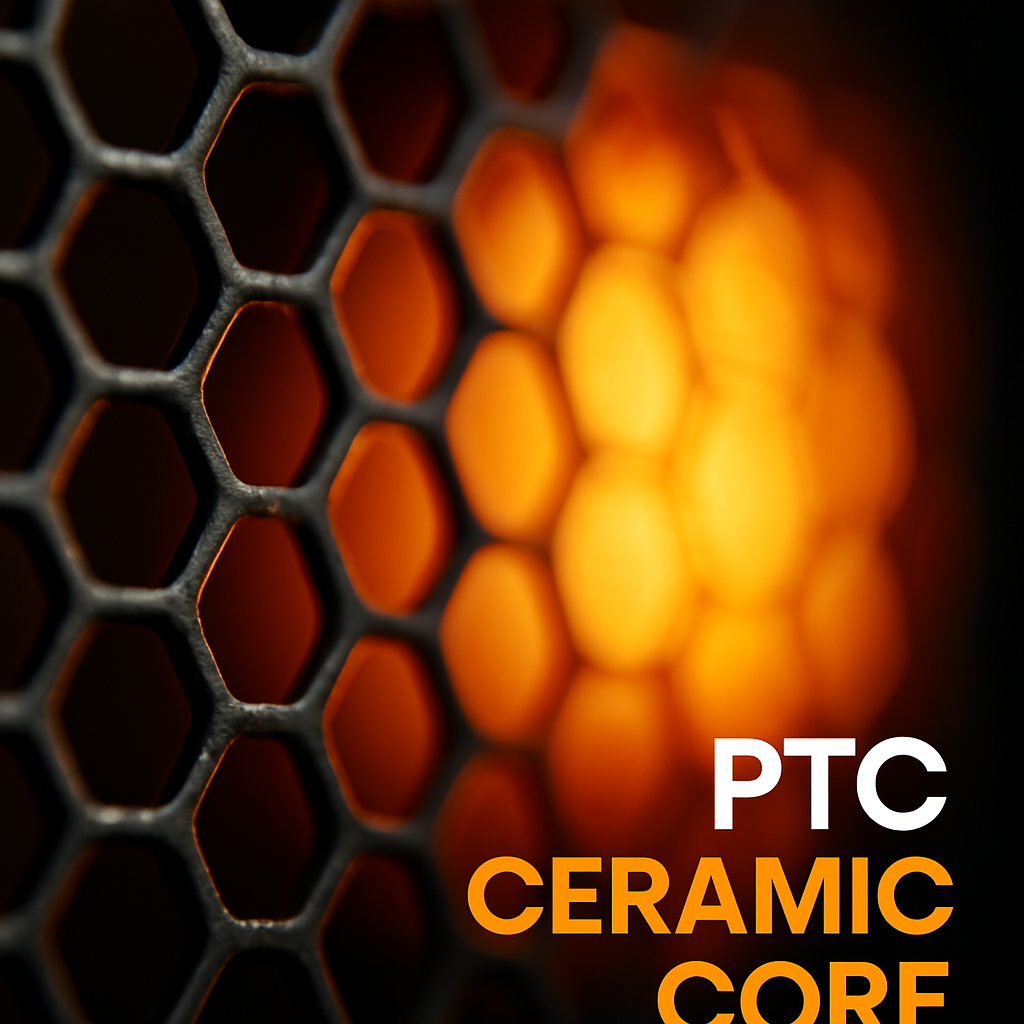 Ceramic Space Heater with 90° Oscillation and 3 Modes