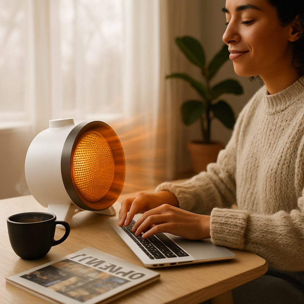 Ceramic Space Heater with 3 Modes and Fast Heating