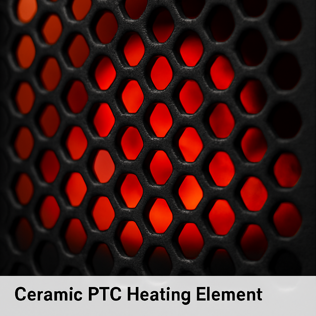 1500W Oscillating Ceramic Tower Space Heater with 3D Flame Portable Electric Heater with 3 Wind Modes 59-104℉Heating Remote Control 12H Timer Overheat