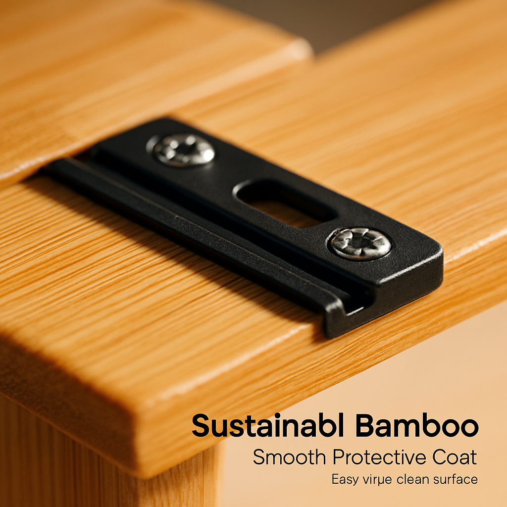 2-Tier Bamboo Spice Rack Organizer for Cabinets