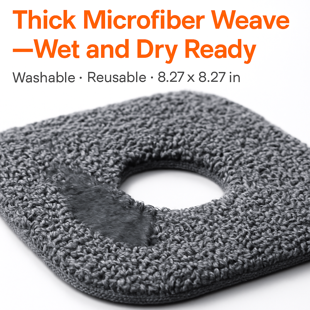 Spin Mop and Bucket System for Home Cleaning
