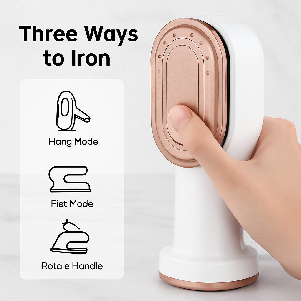 Portable Handheld Garment Steamer for Travel
