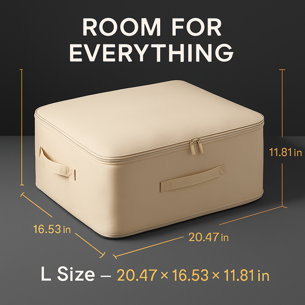 Large Foldable Bedding Storage Bag for Duvet