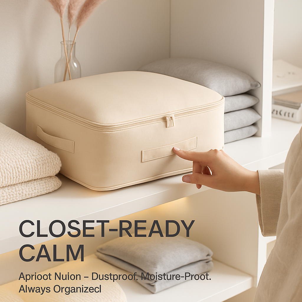 Large Foldable Bedding Storage Bag for Duvet