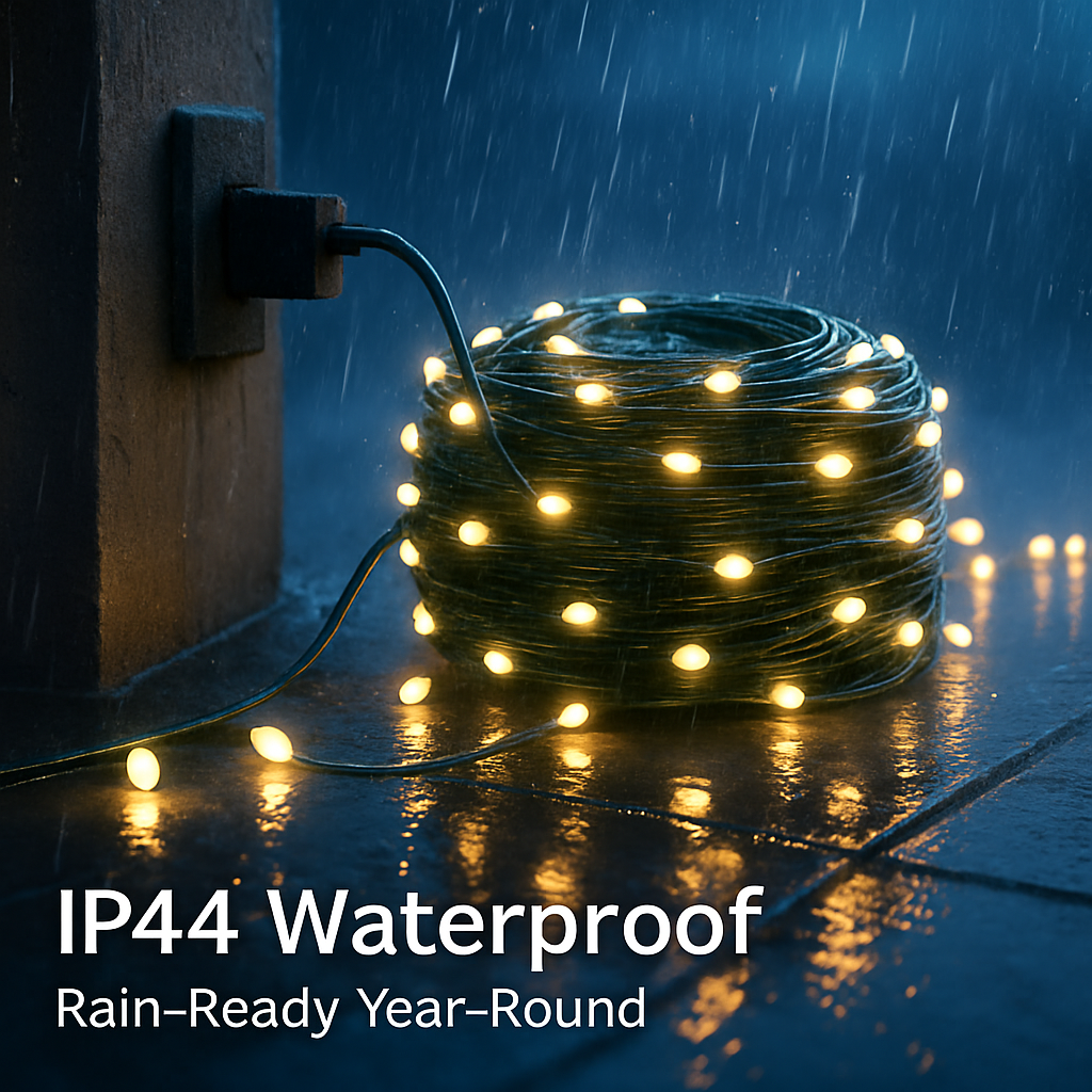 330FT 1000LED String Lights Outdoor Christmas Decoration Lights with Remote IP44 Waterproof 8 Lighting Modes 8 Brightness Timer Plug In Fairy Light Xm