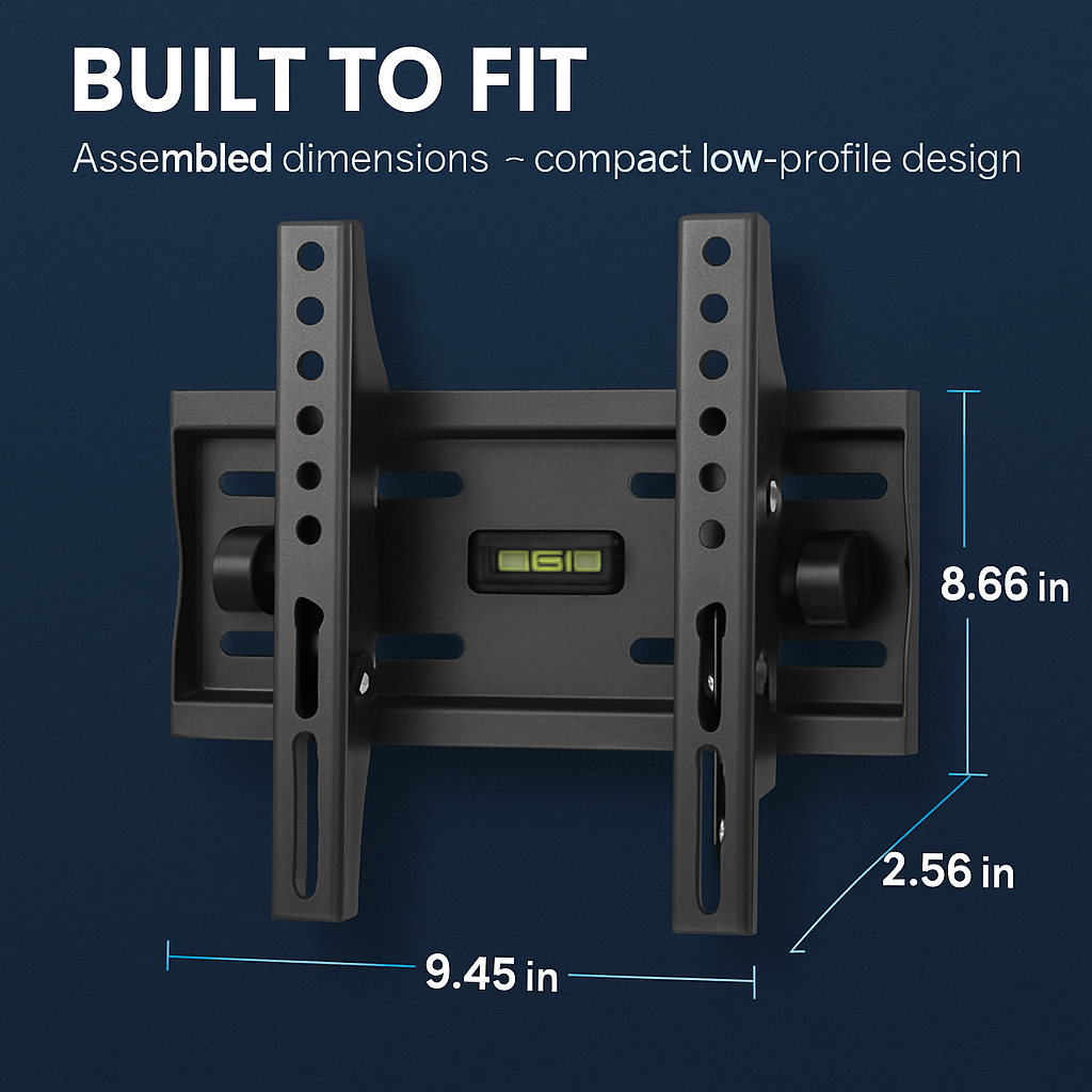 TV Wall Mount Bracket Tilt for 23"-42" LED/LCD/PLASMA Flat TV VESA 200x200mm