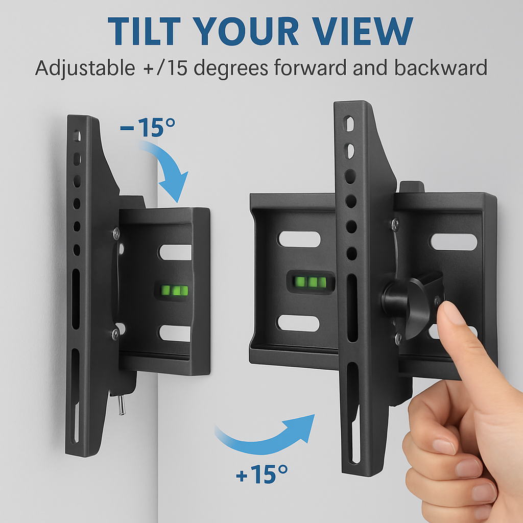 TV Wall Mount Bracket Tilt for 23"-42" LED/LCD/PLASMA Flat TV VESA 200x200mm