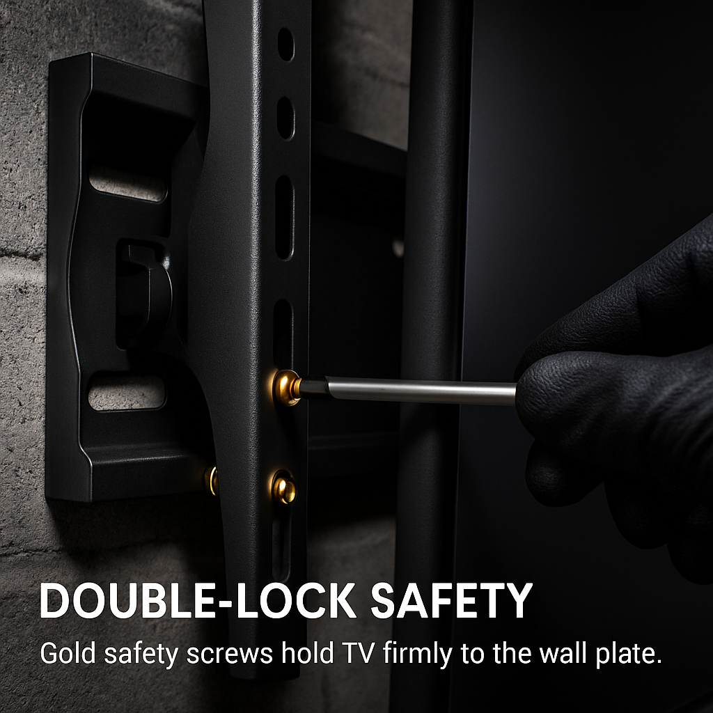 TV Wall Mount Bracket Tilt for 23"-42" LED/LCD/PLASMA Flat TV VESA 200x200mm