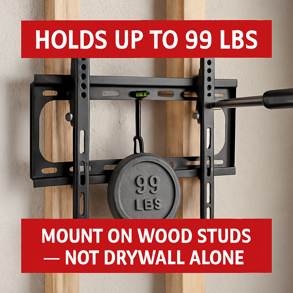 TV Wall Mount Tilt Dual Arm TV Mount Brackets Maximum VESA 400x400mm For 26-55in TVs