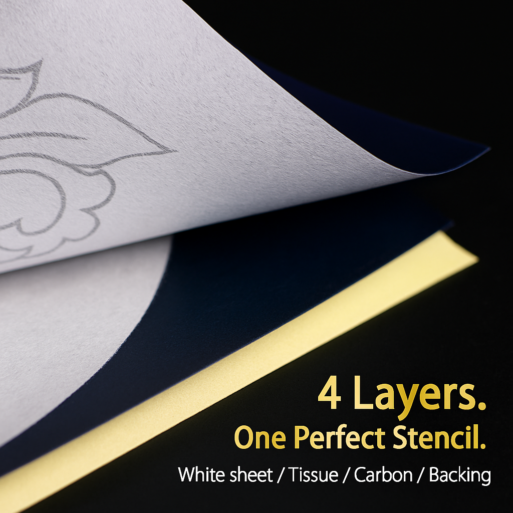 Tattoo Transfer Paper Kit for Easy Stencil Transfer