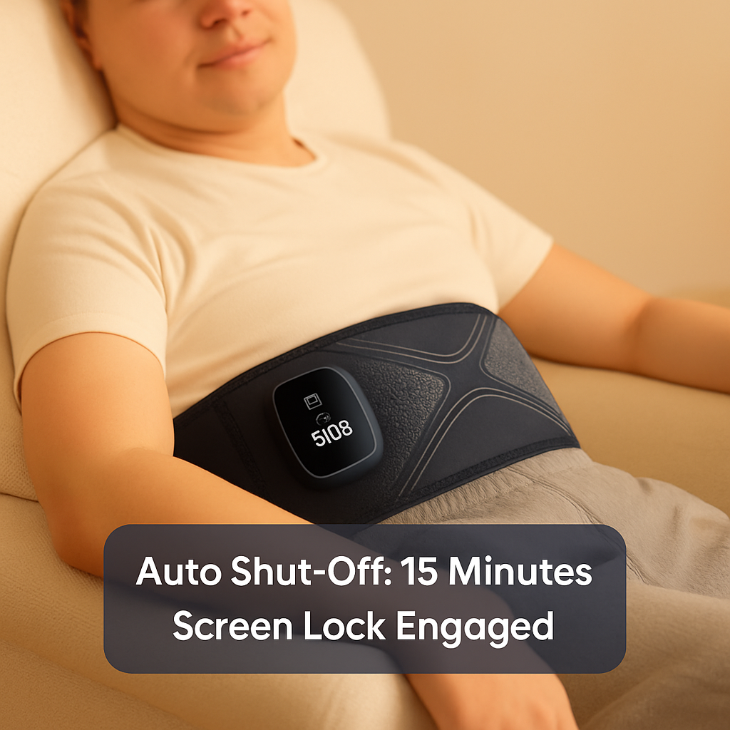 Lower Back Massager Heating Pad with Air Compression