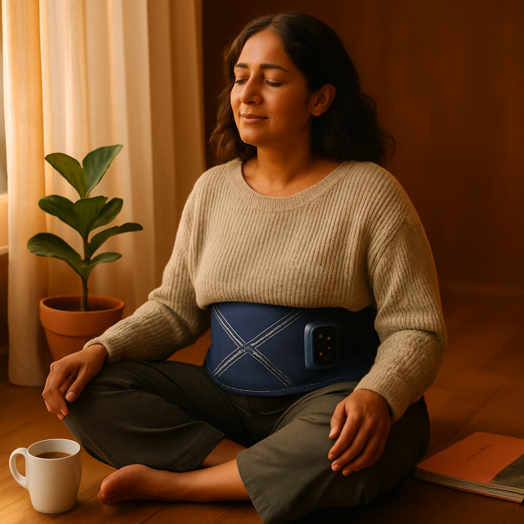 Lower Back Massager Heating Pad with Air Compression