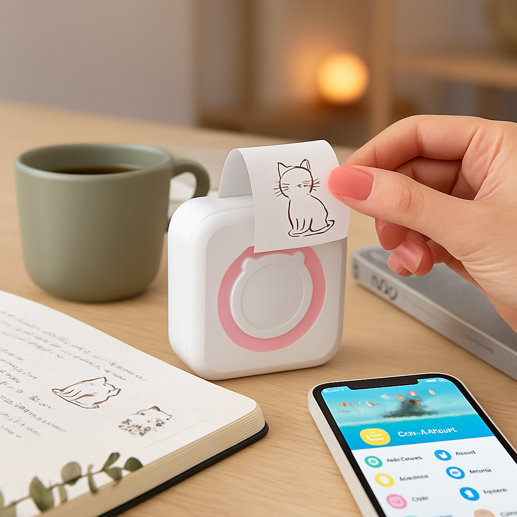 Mini Thermal Printing Paper Plate for Portable Printers