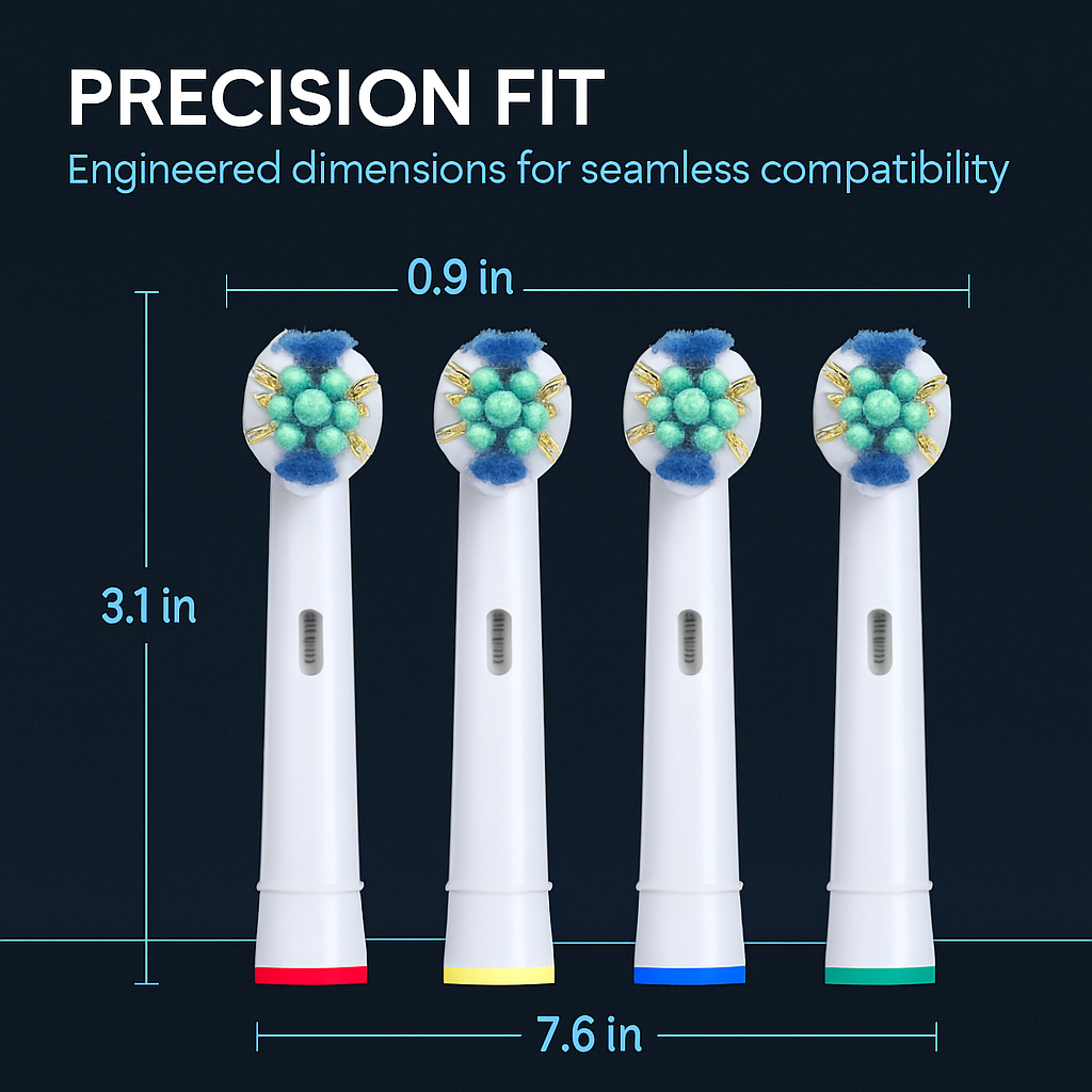 20 PCS Electric Toothbrush Heads Replacement for Oral B Series