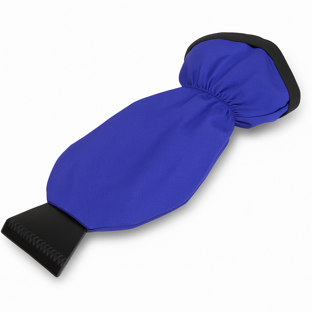Ice Scraper Glove Car Windshield Snow Scraper Remover Glove Lined of Fleece Winter Ice Scraper Mitt Keep Warm