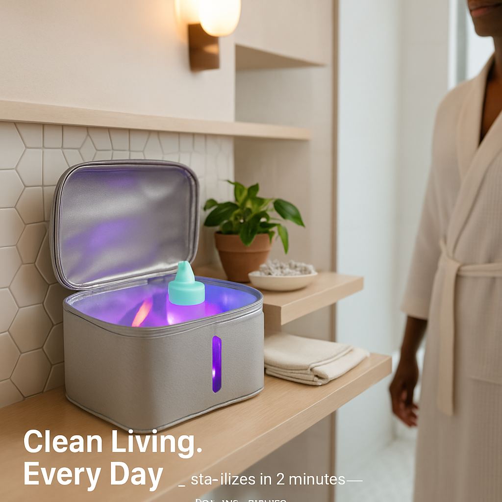 UV Disinfection Bag: Compact Sanitizer for Quick Cleaning