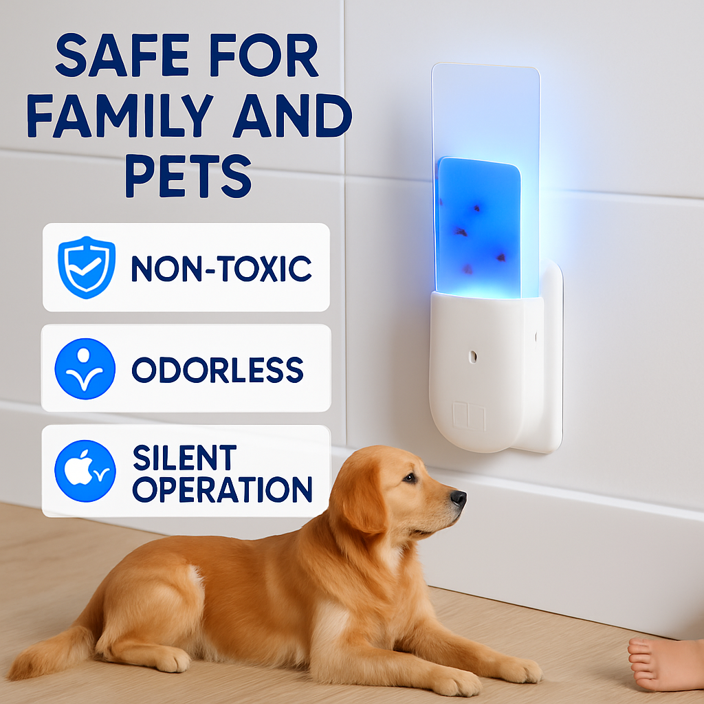 Indoor Flying Insect Trap with UV Light and Night Light