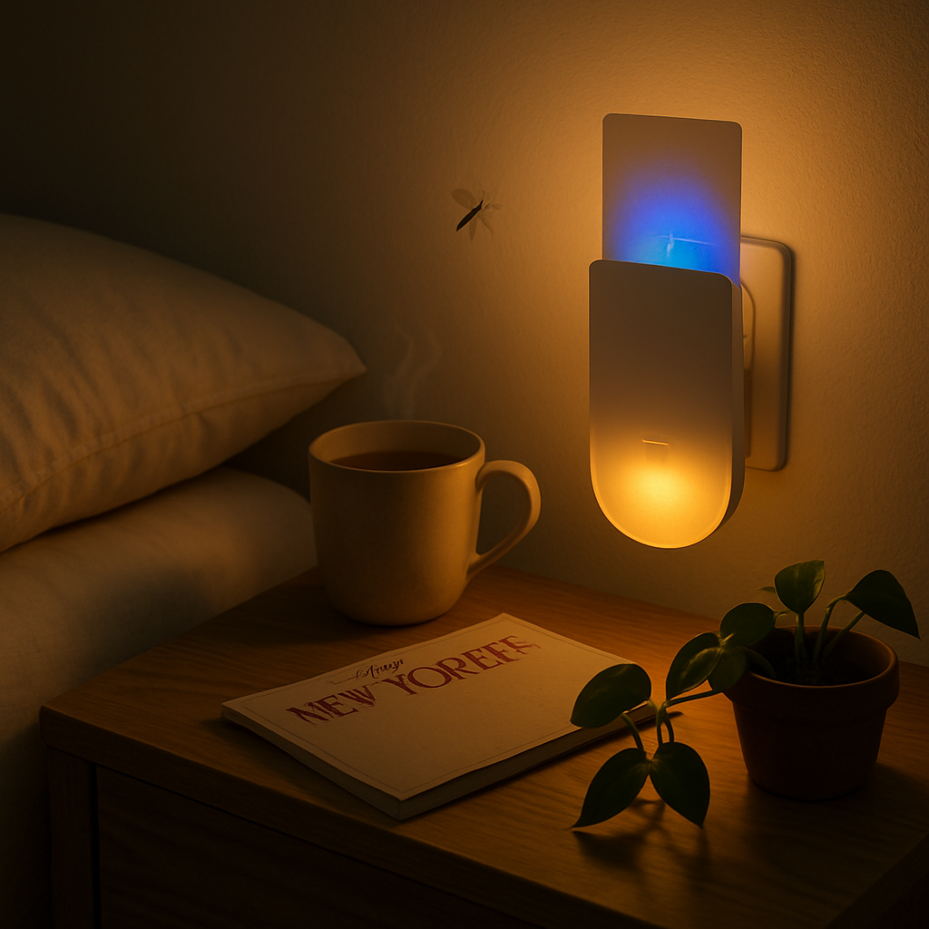 Indoor Flying Insect Trap with UV Light and Night Light
