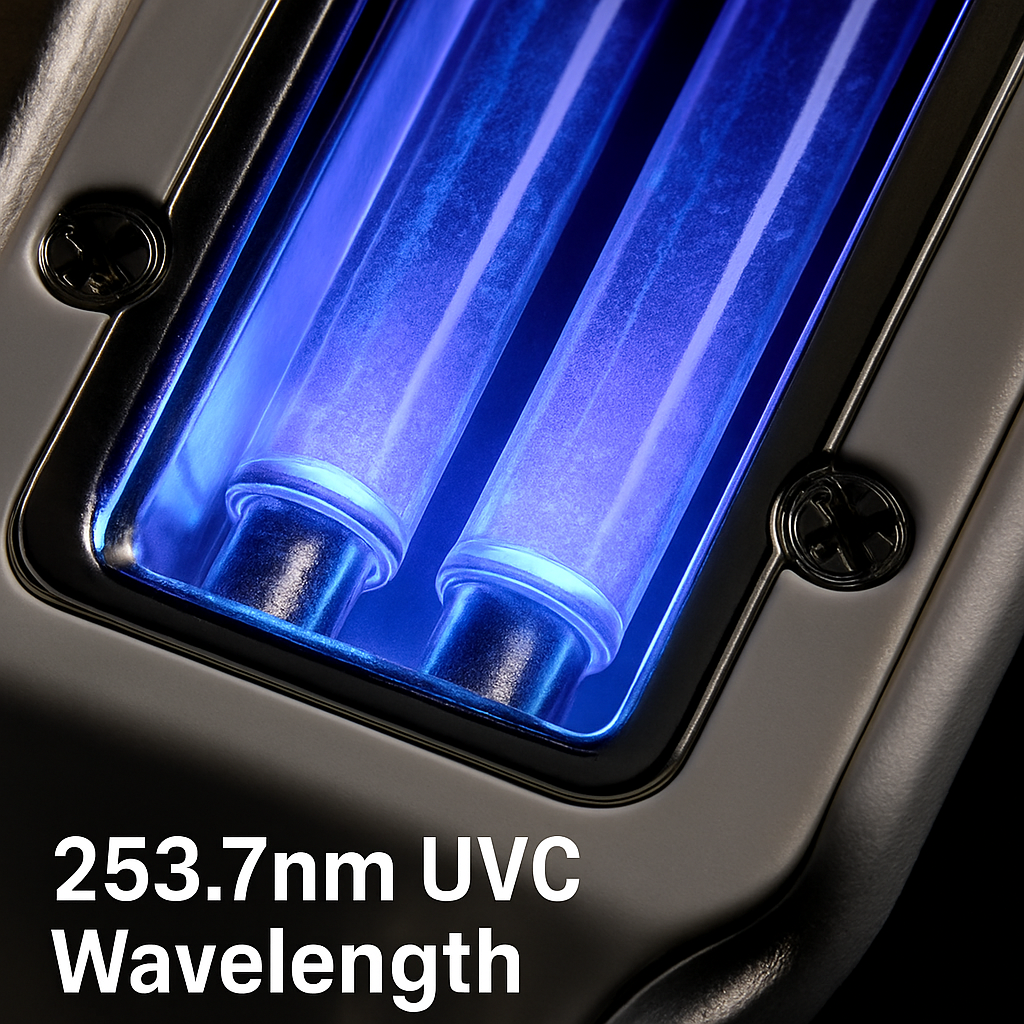 Foldable UV Sanitizer Wand for Surfaces in Home