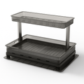 Two-Tier Pull-Out Under-Sink Organizer for Cabinet