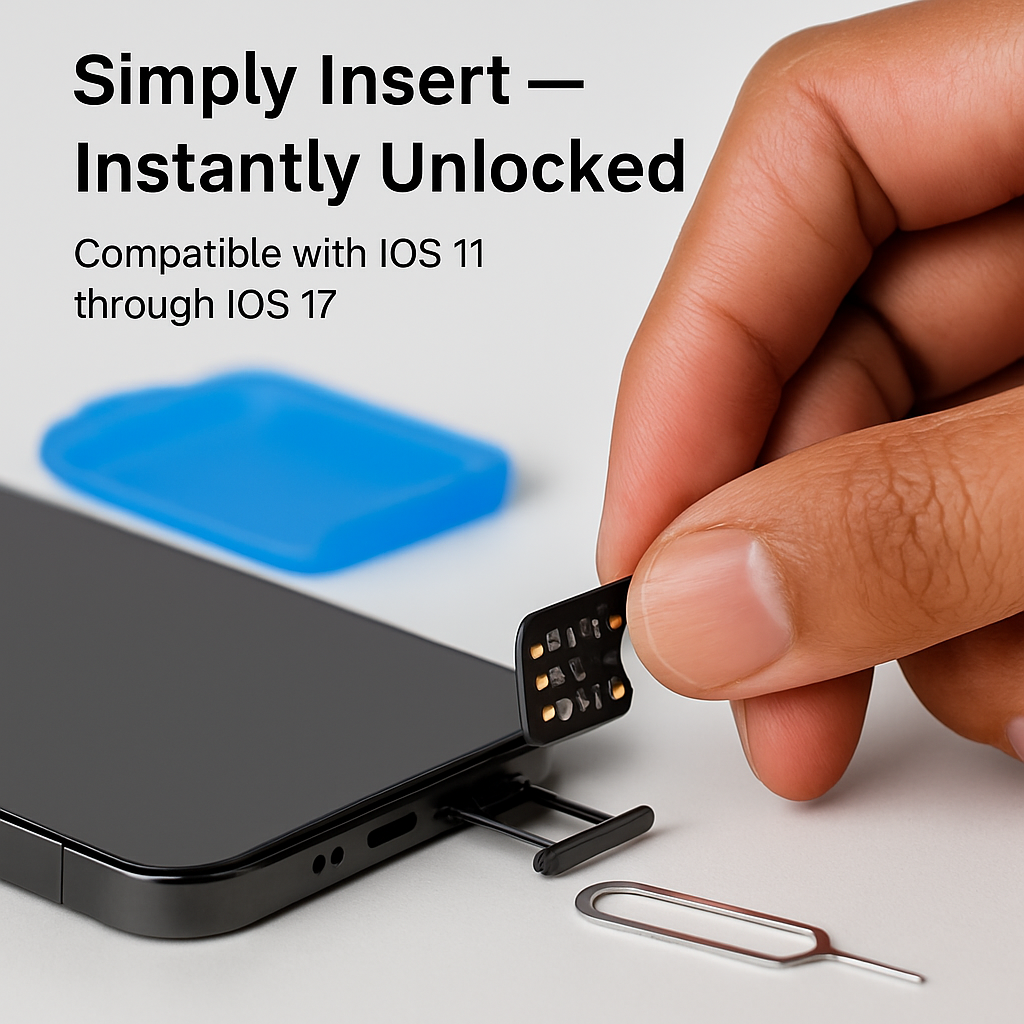 RSIM Unlock Card for iPhone - Universal Carrier Bypass