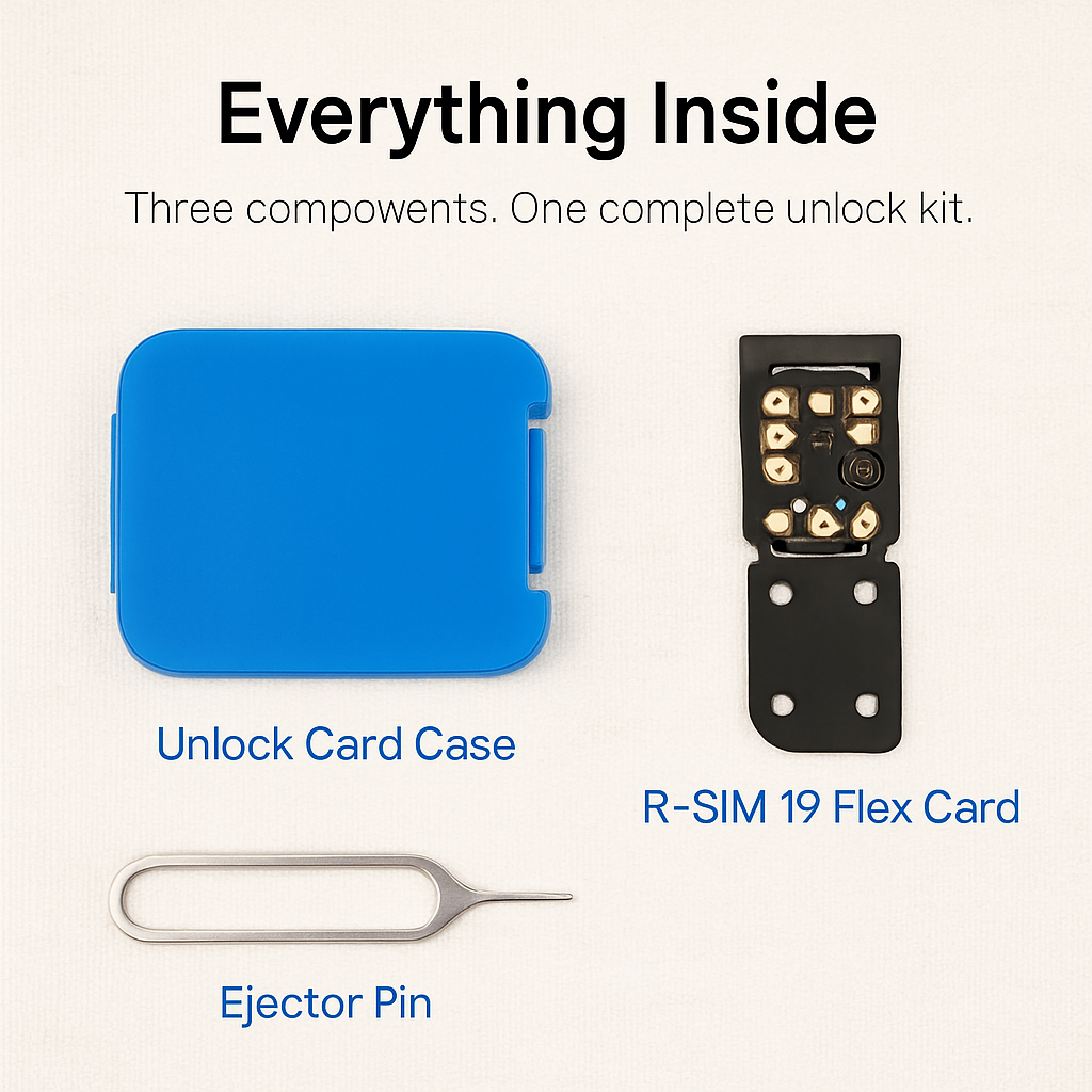 RSIM Unlock Card for iPhone - Universal Carrier Bypass