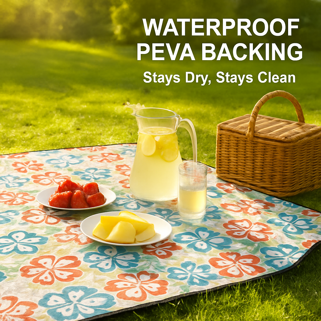 Waterproof Picnic Blanket - Foldable & Easy to Carry