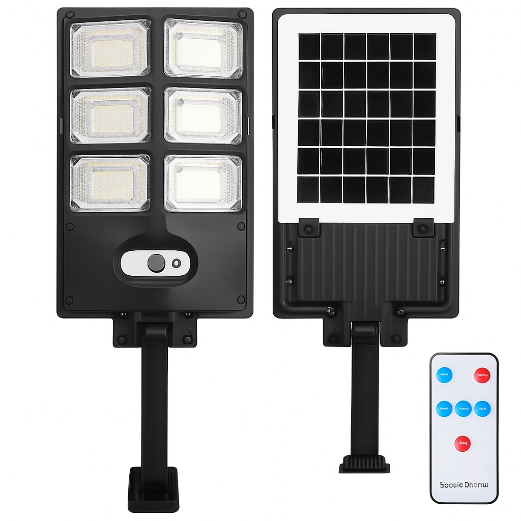 Solar Powered Wall Light with PIR Motion Sensor
