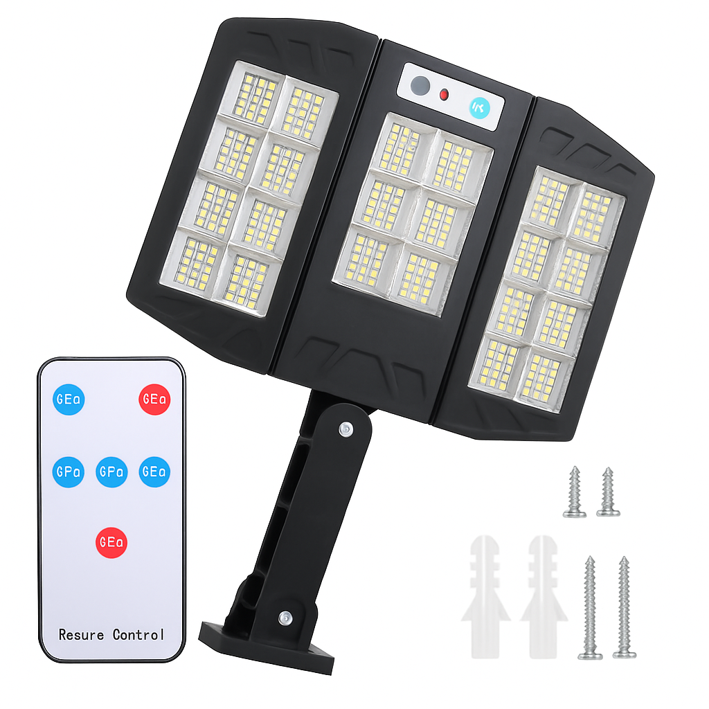 Outdoor Solar Wall Light with PIR Motion Sensor