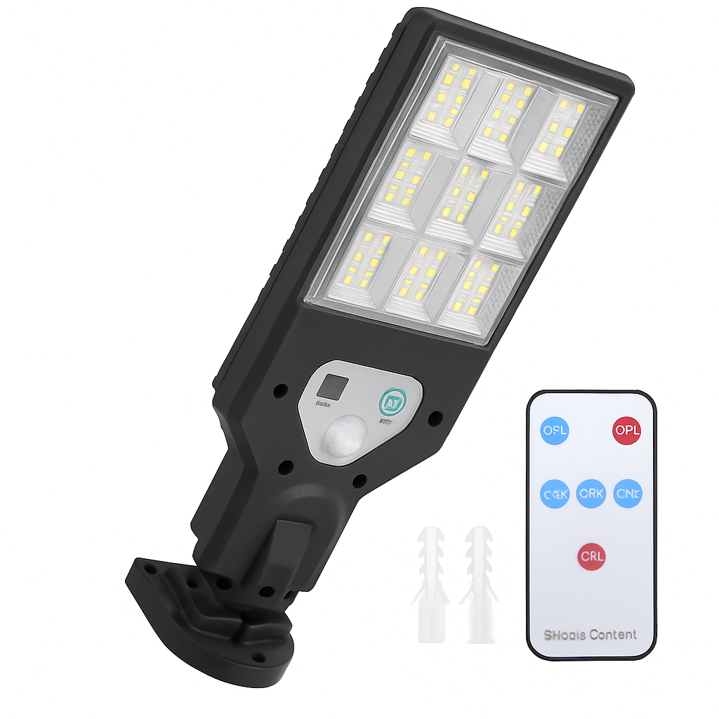 Outdoor Solar Wall Light with PIR Motion Sensor