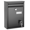 Lockable Wall Mount Mailbox for Outside Home/Office Use