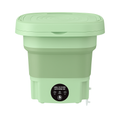 Foldable Portable Washing Machine with Drain Basket, 3 Modes